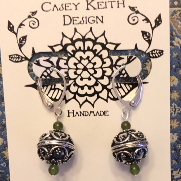 Masala Jade Earrings - Picture 6 of 8